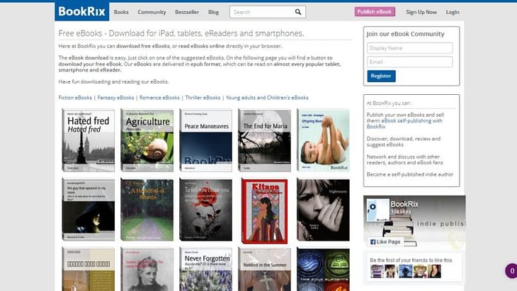 bookrix for free ebooks download
