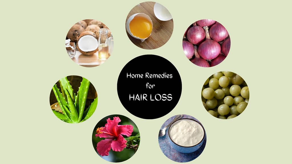 Home Remedies for hair loss or hair fall